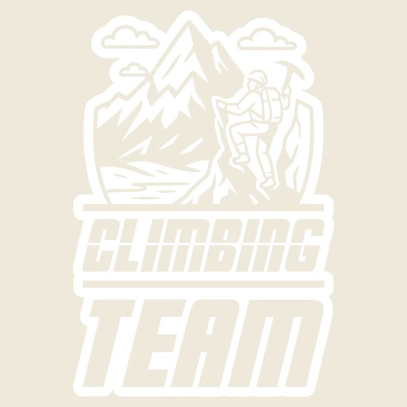 Alpinisme en équipe Escalade