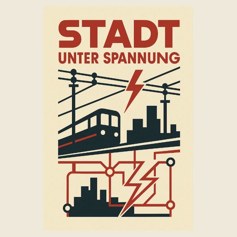 City Under Voltage Subway Lightning Current Metropolis