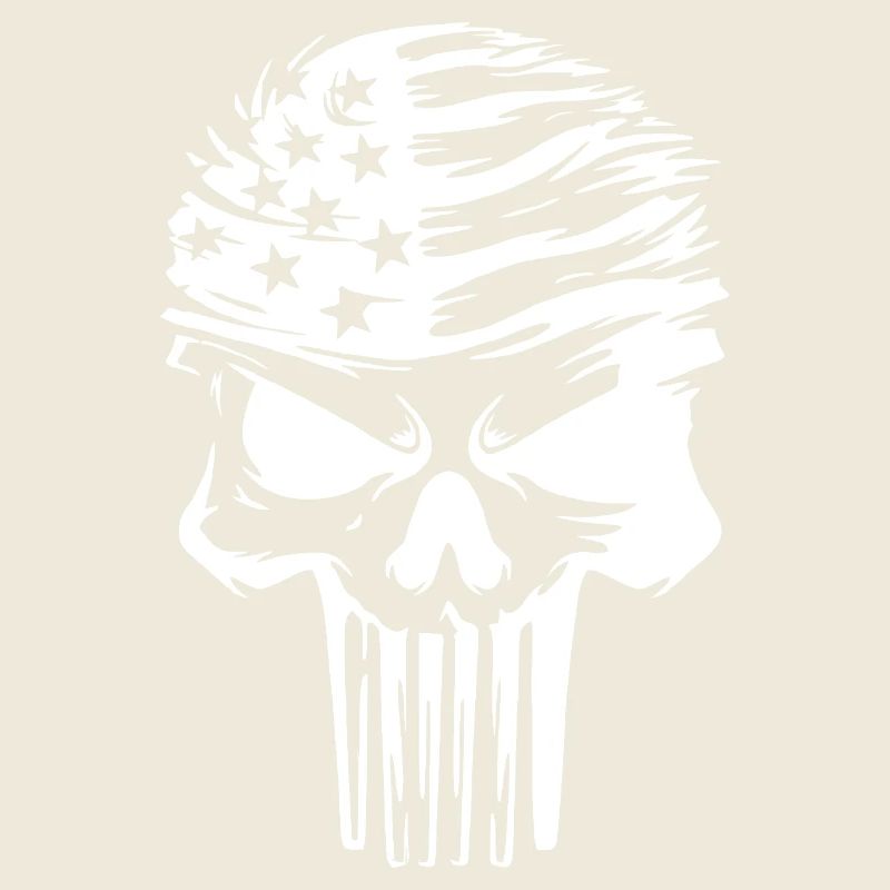 Conception graphique de crâne étoilé