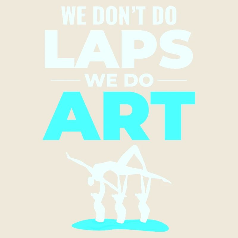 Tanz Akrobat Illustration Synchronschwimmen