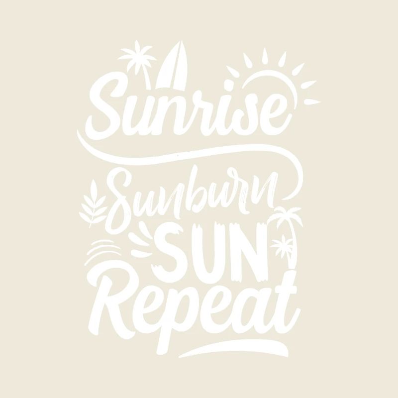 Motif de lever de soleil avec répétition