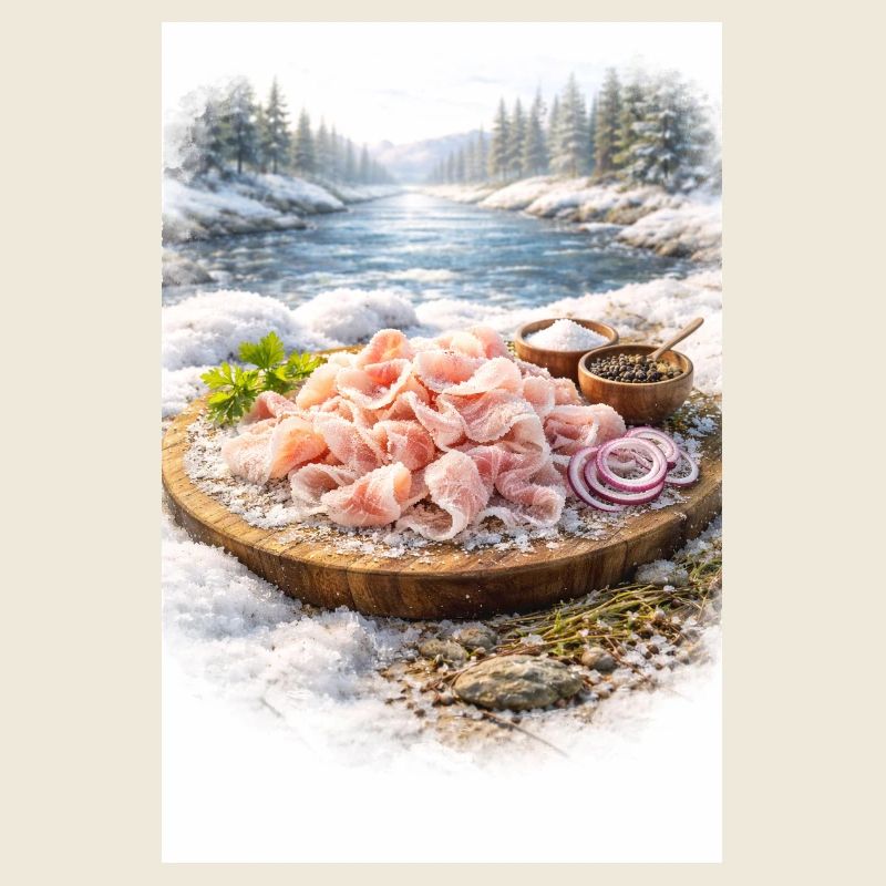 Geschenke des Weiten Nordens - Stroganina