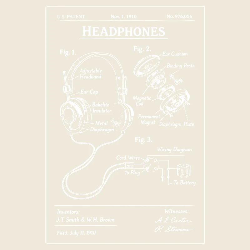 Plan de brevet casque