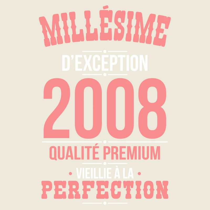 2008 – Millésime d’exception – Qualité premium