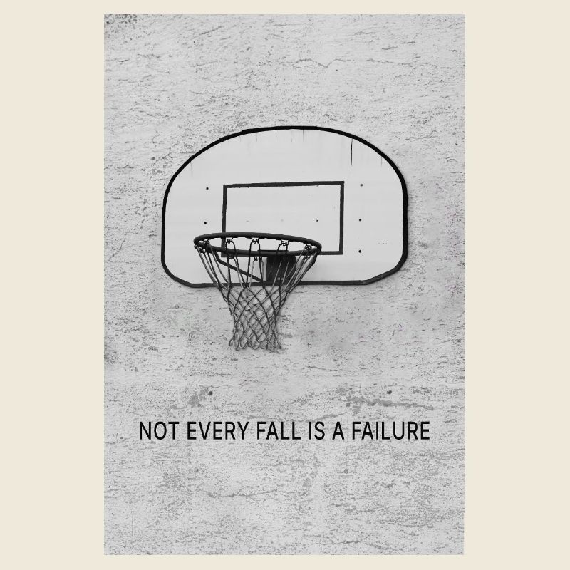 Not every fall is a failure