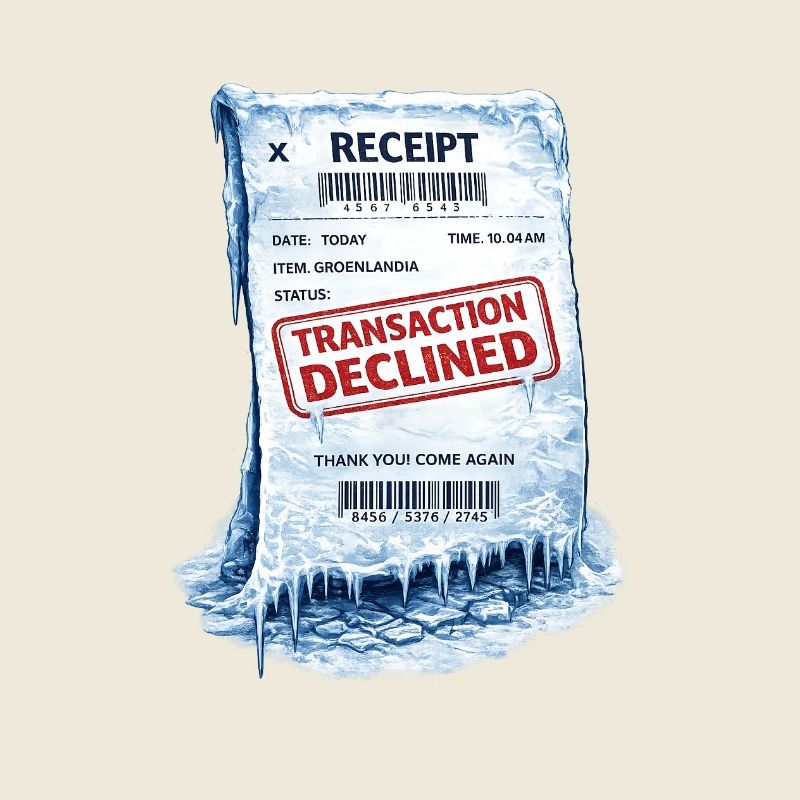Reçu gelé : Transaction refusée