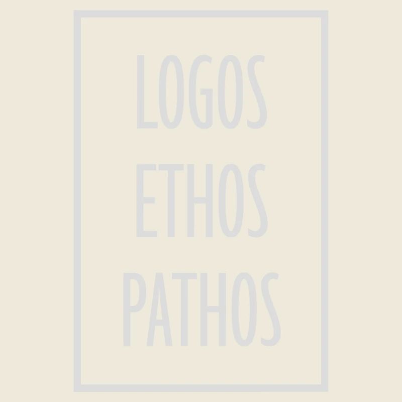 Logos Ethos Pathos Rhetorik Philosophie Student