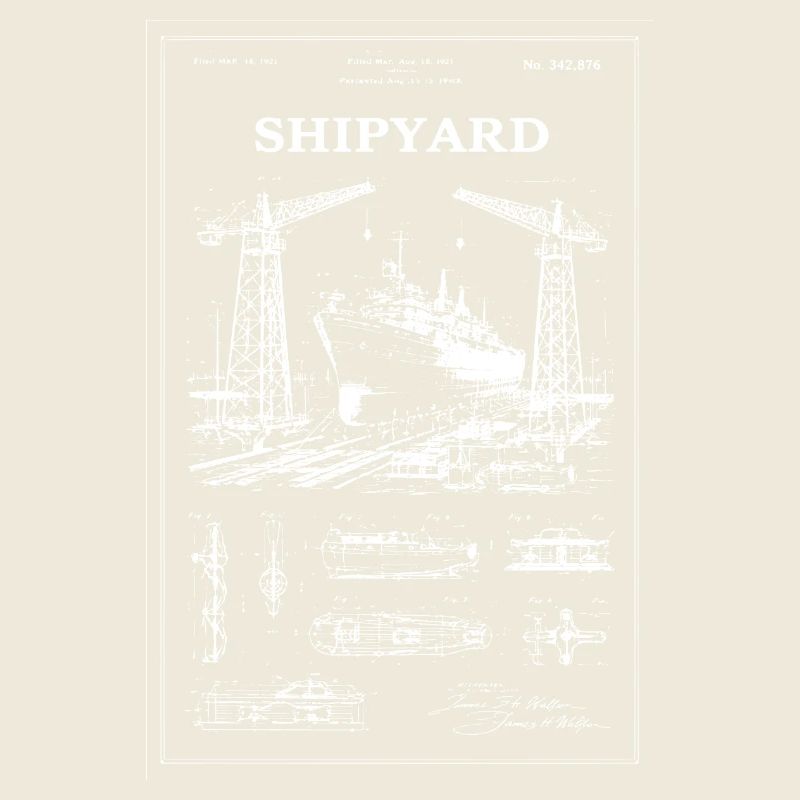 Werftkräne & Schiffe