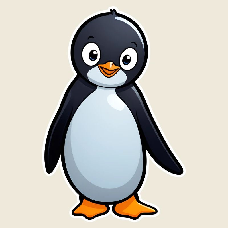 Cuddly Penguin Charm