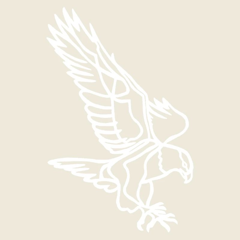 White Eagle in Flight