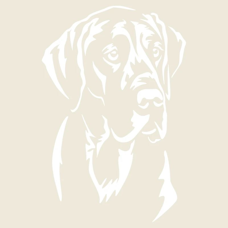 Great Dane Head "Black Edition"