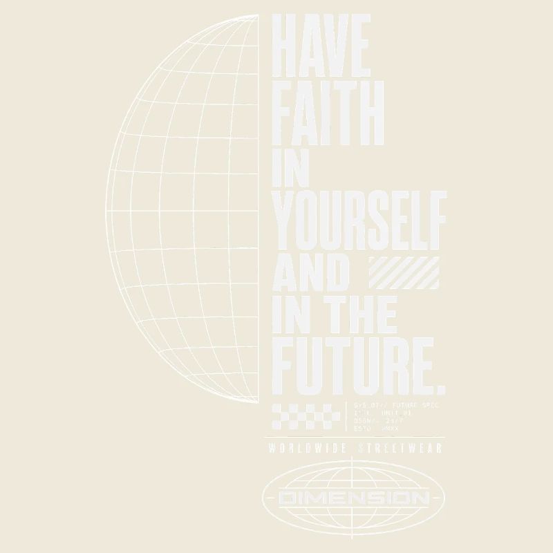 Glaube an dich und Zukunft