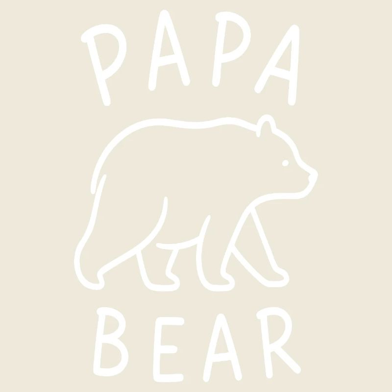 Papa Bear Motif