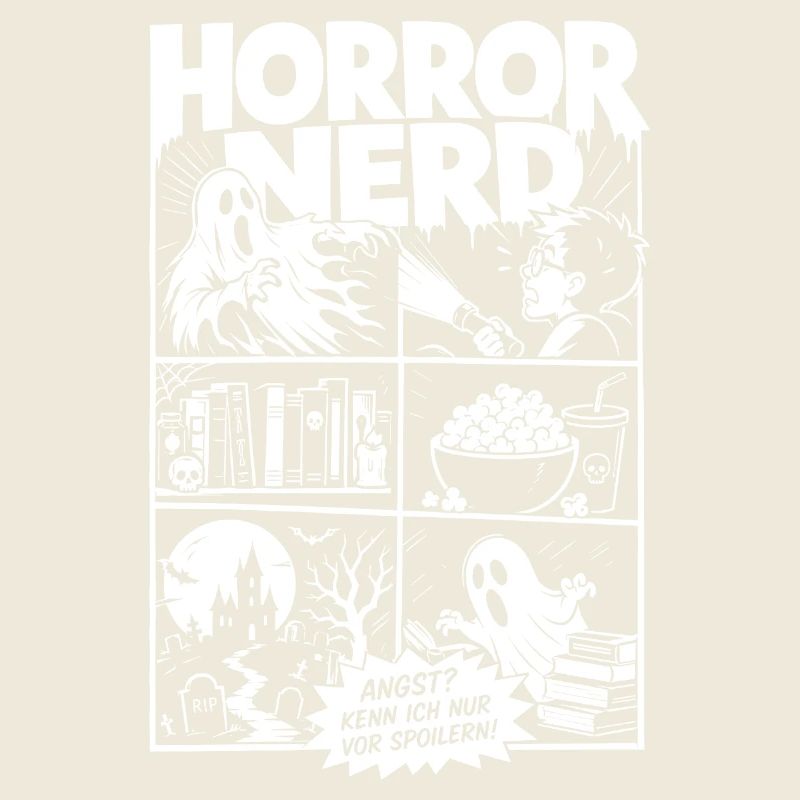 Horror Nerd Comic Spoiler Angst