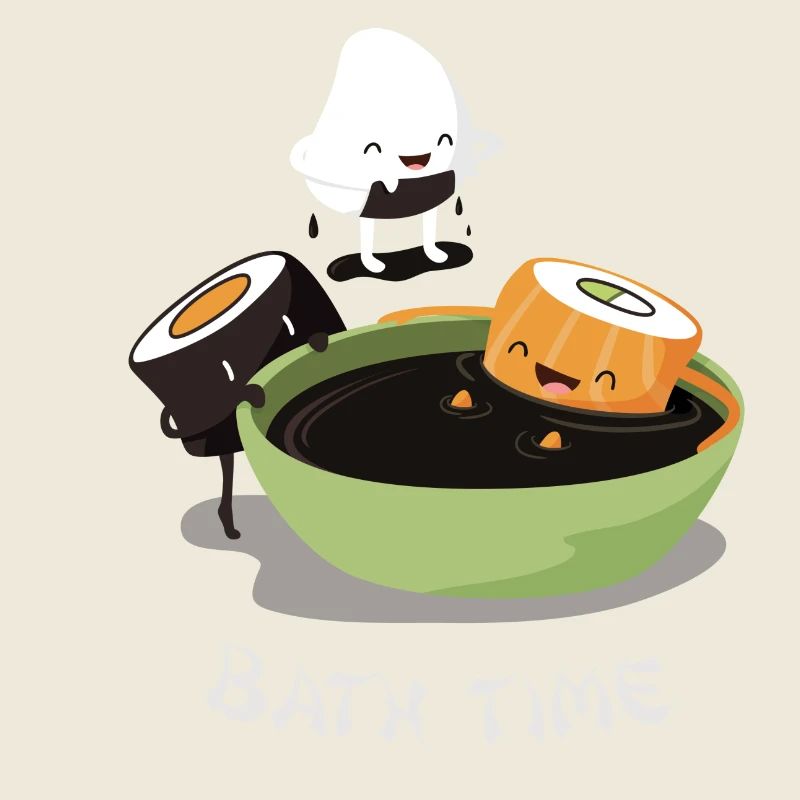 Sushi Bath Time