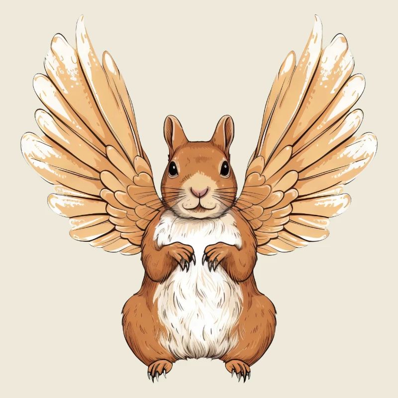 Mignon design d’ange lapin