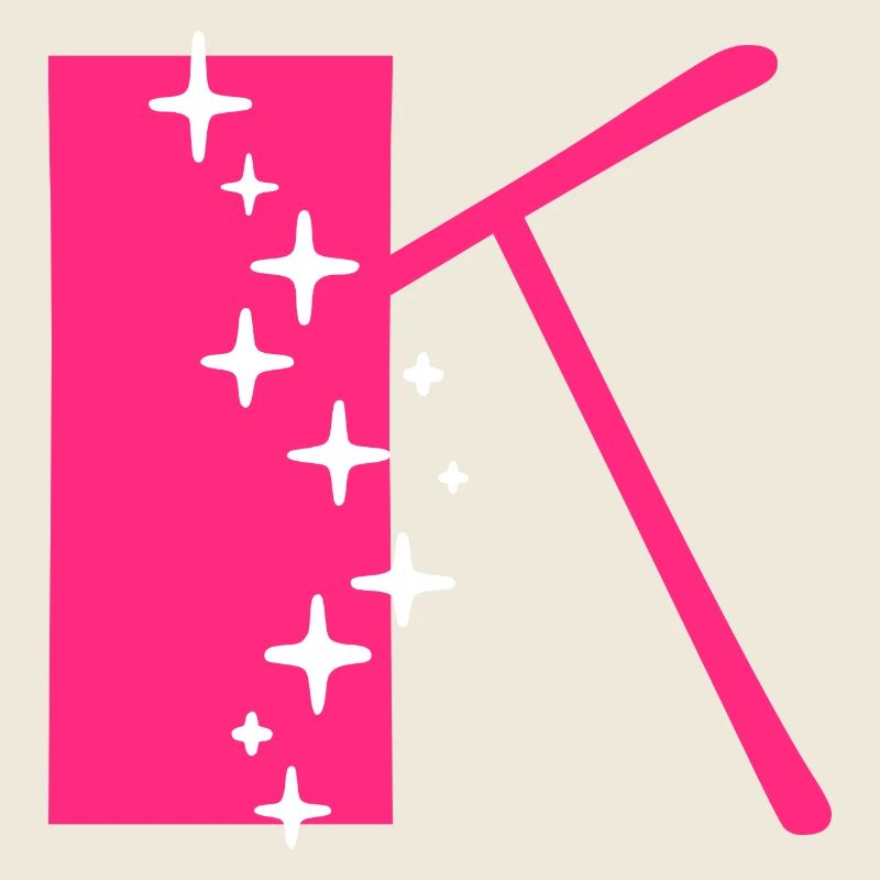 Lettre K Paillettes