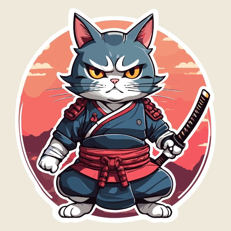 Samurai Cat #16