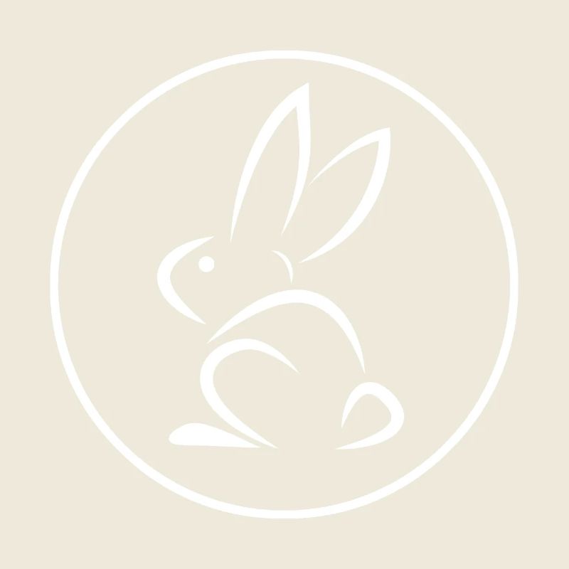 Lapin blanc, logo lapin