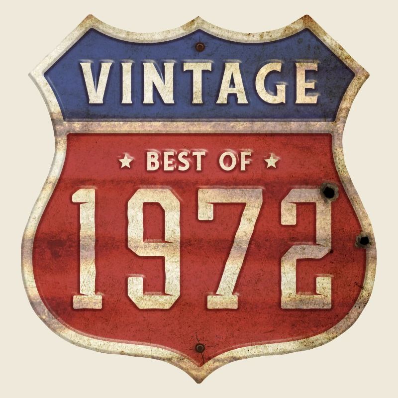 52 Years Old Vintage 1972 Limited Edition 52nd