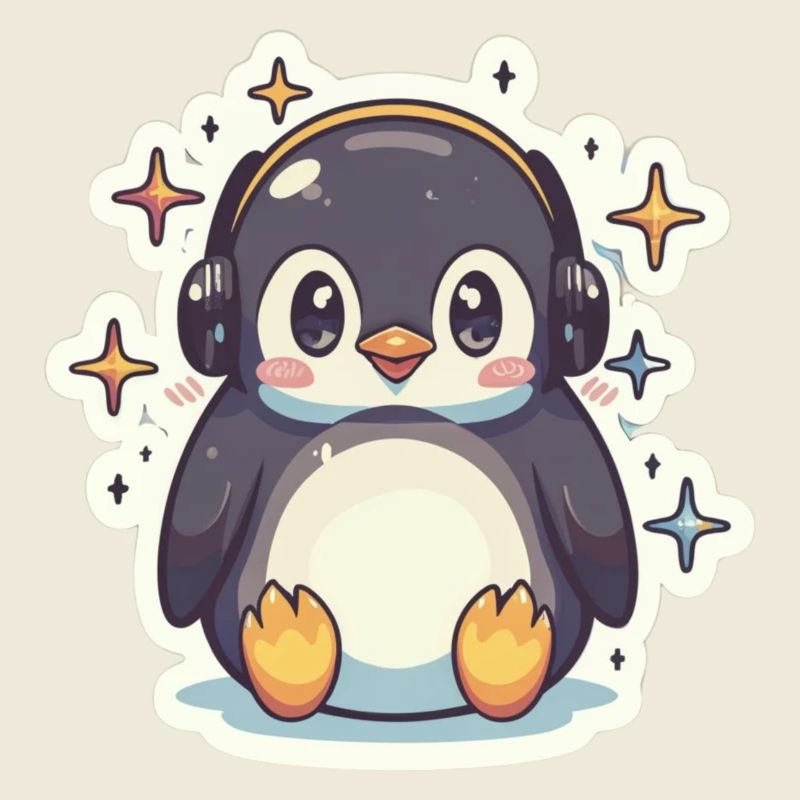Amoureux des pingouins