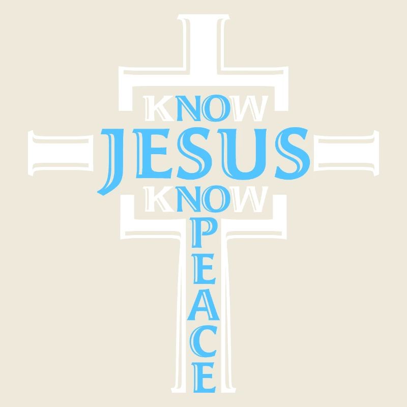 Know Jesus Know Peace No Hate Christian Bible Love