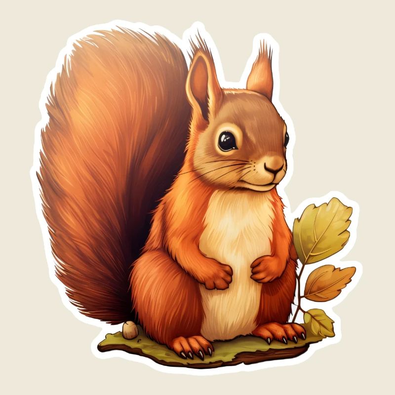 Squirrel Cute