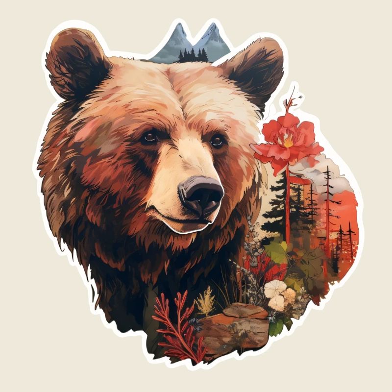 Ours à l’état sauvage