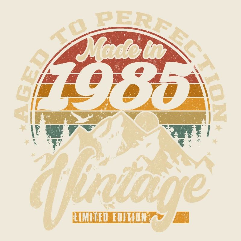 Made in 1985 Vintage Limited Edition Gift