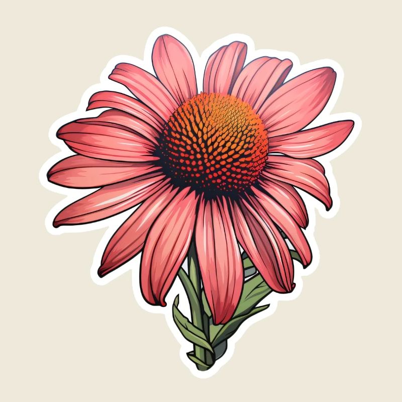 Echinacea flower