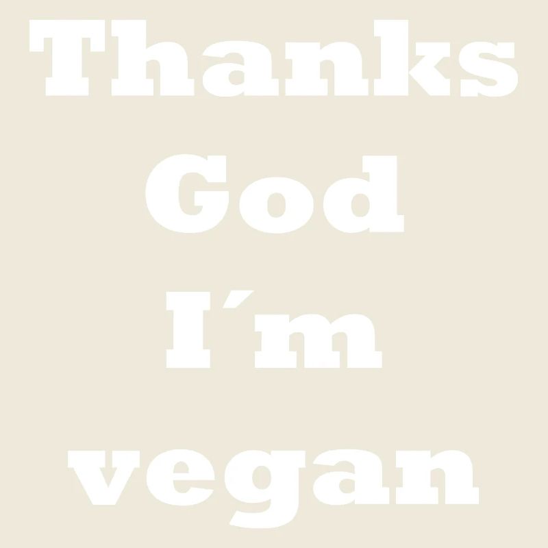 Im vegan