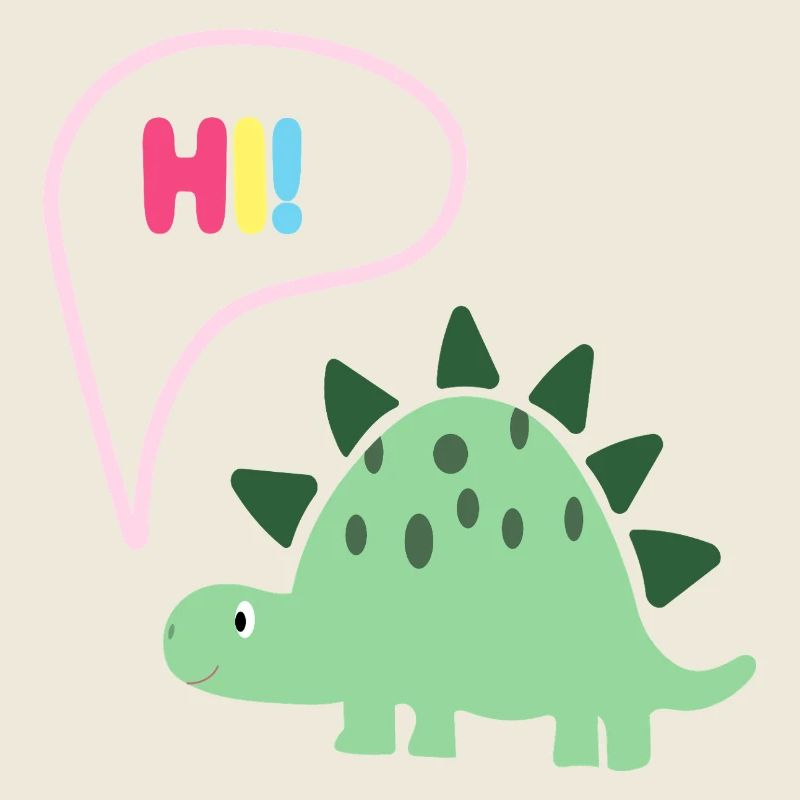 Hi Dino - Geschenkidee - Kindermode