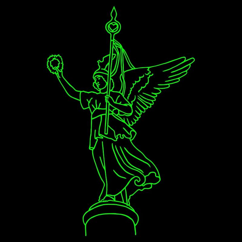 Goldelse auf Siegesäule