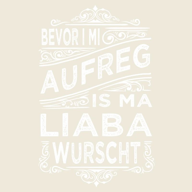 BEVOR I MI AUFREG...