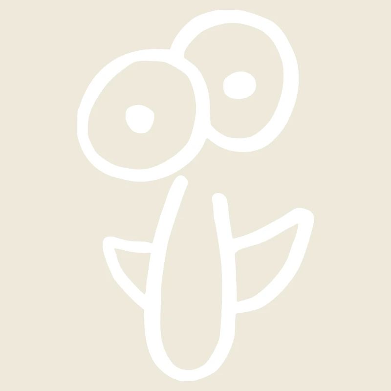 Funny face with a big nose. 5 vector