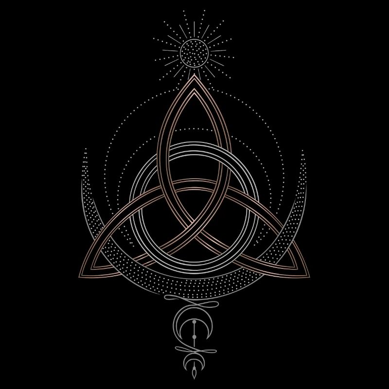 Nœud de Trinité Triqueta Triquetra