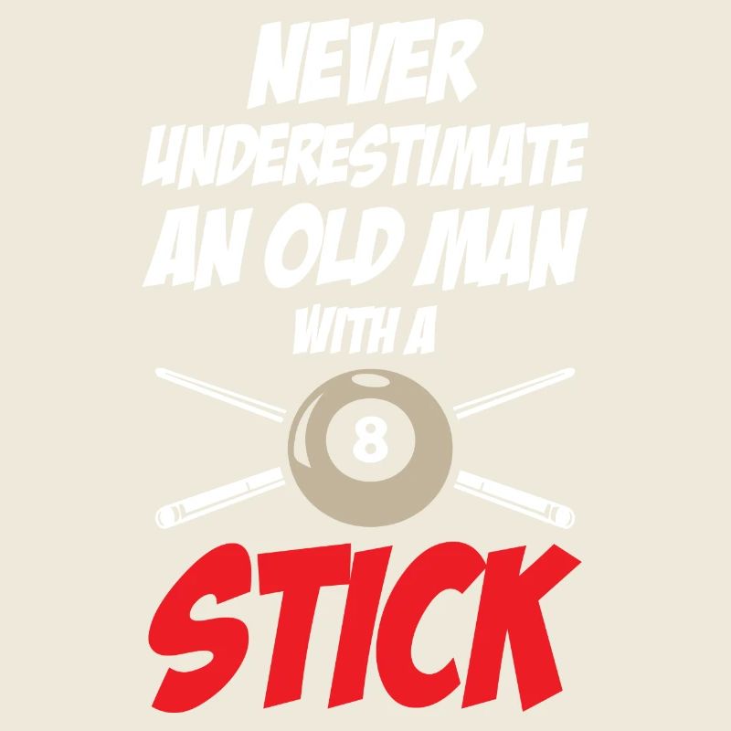 Never Underestimate An Old Man With A Stick
