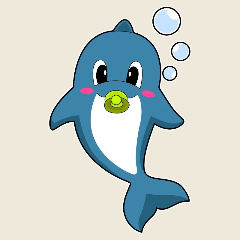 Delfin Baby Schnuller