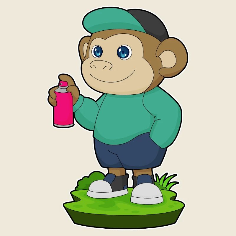 Monkey Sprayer Spray Can