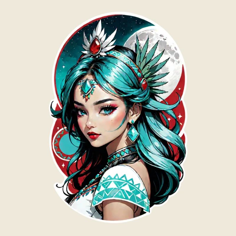 princesse indienne - aztek