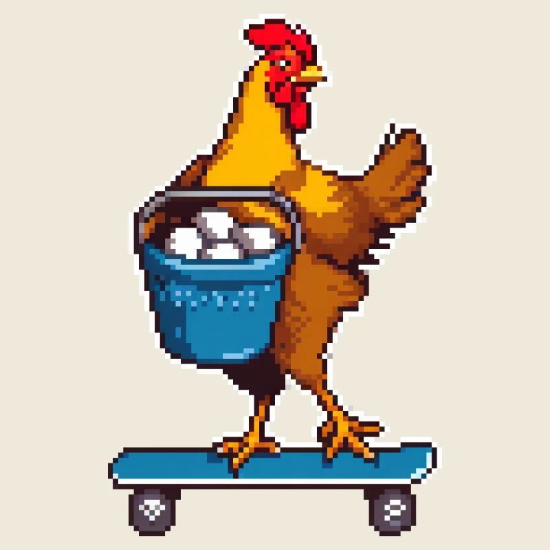 Skateboard-Gegacker