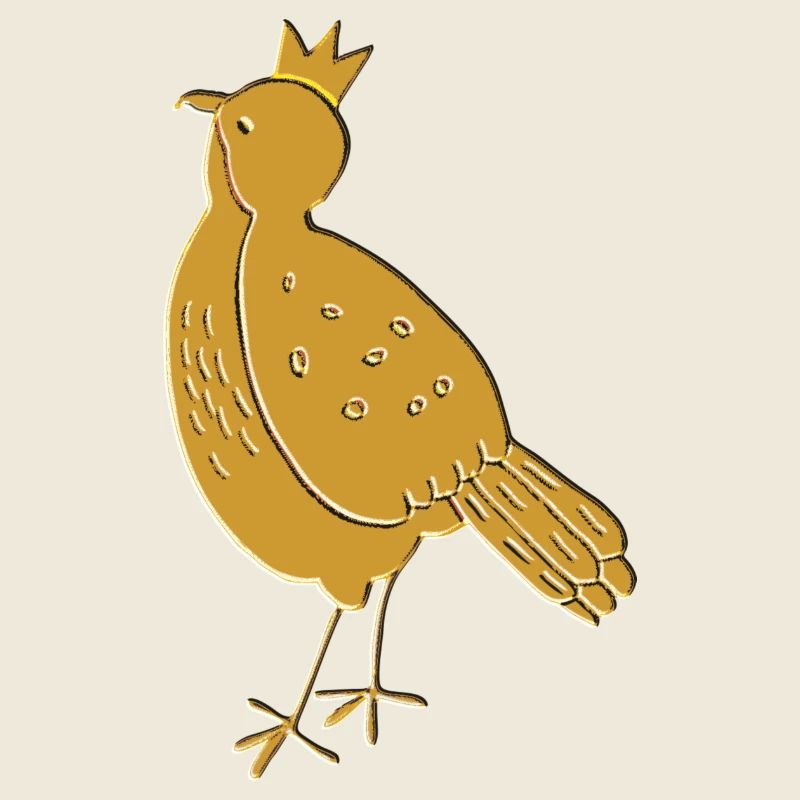 Bird Ochre Gold