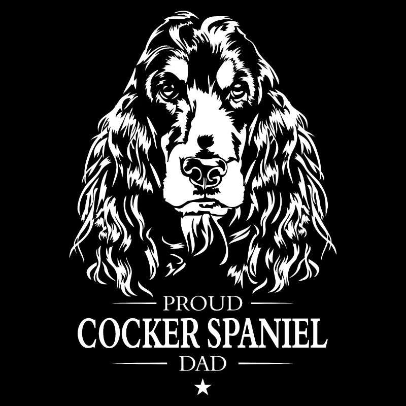 Cocker Spaniel Dad Dog Dog Wilsigns