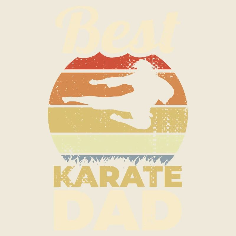 Meilleur papa de karaté