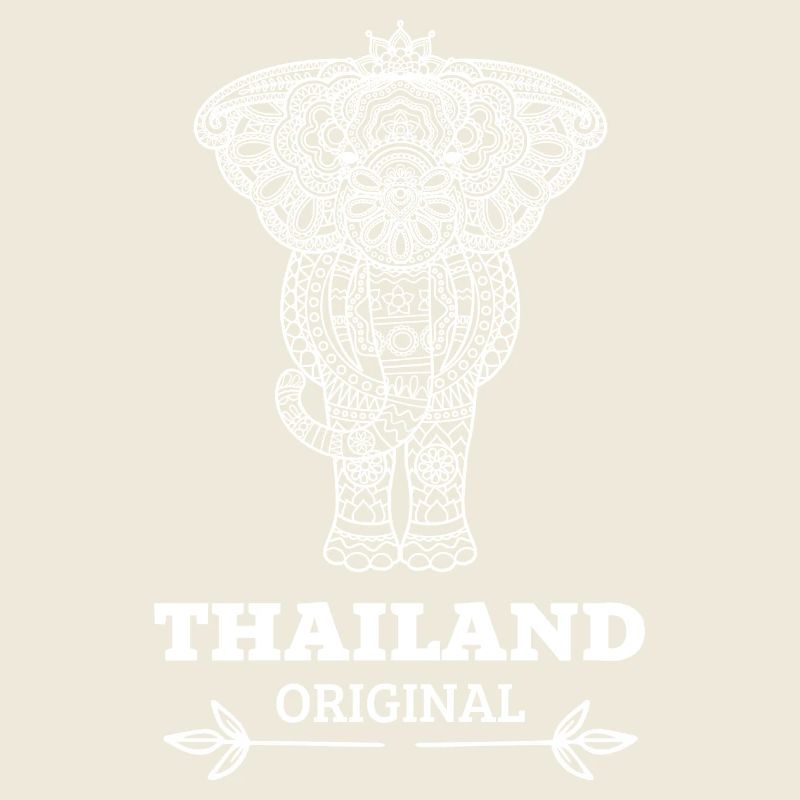 Chemise graphique éléphant de Thaïlande