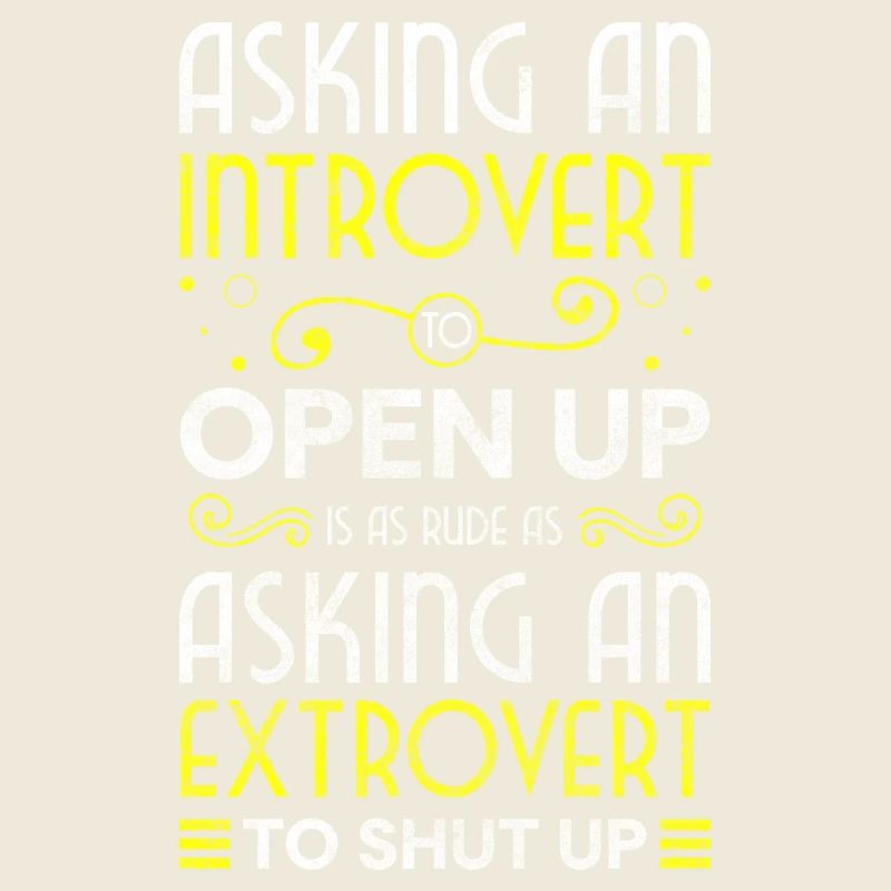 Introvert Human Alone Single