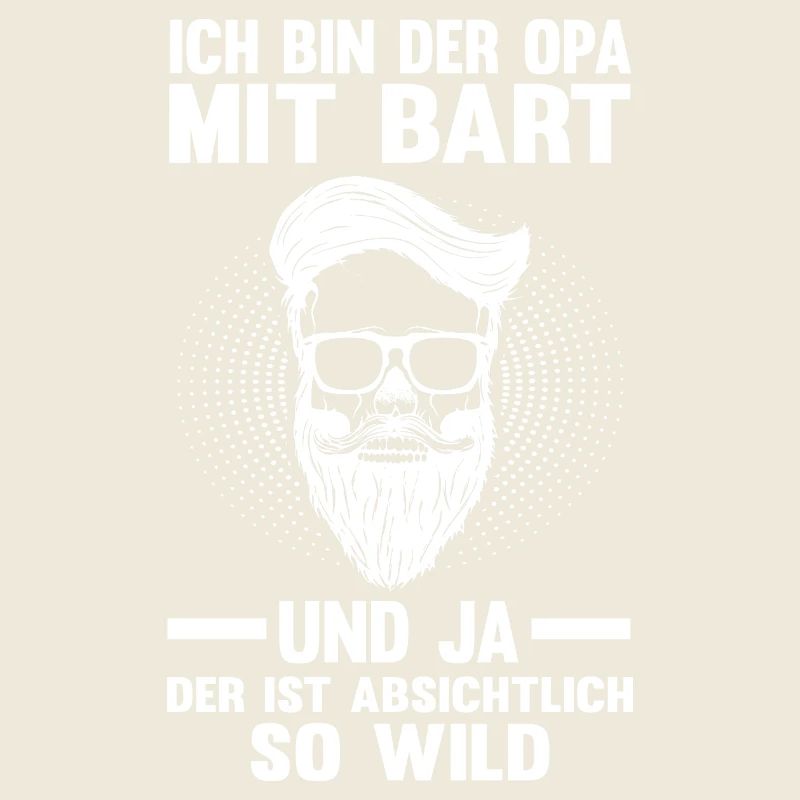 Papi avec une barbe