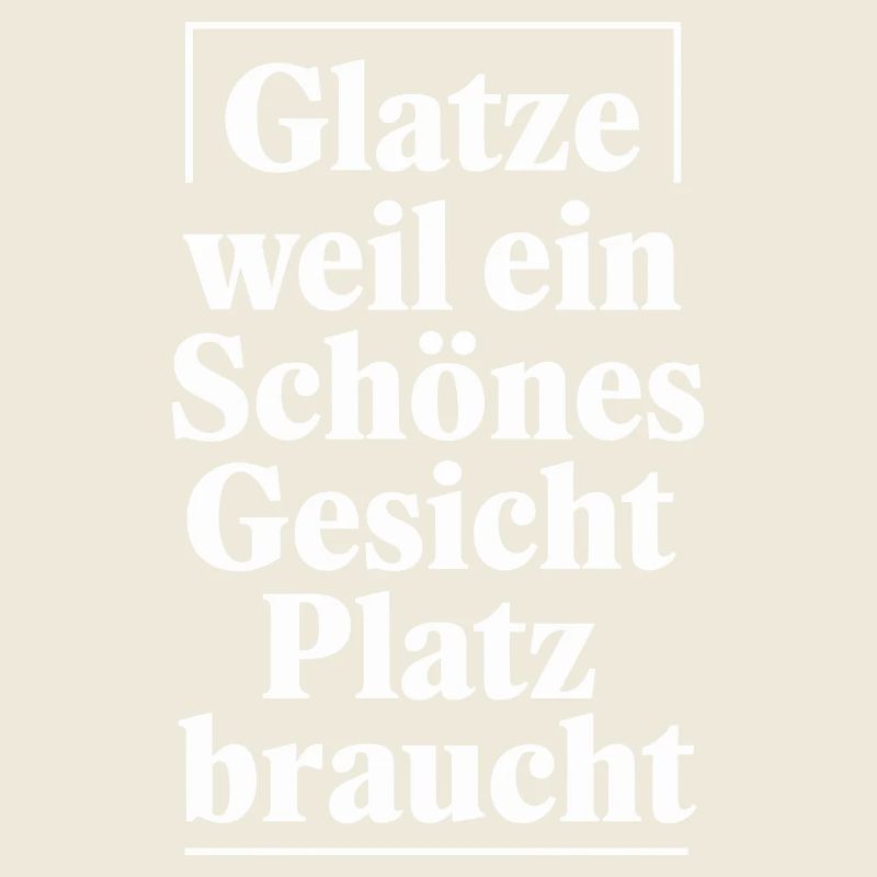 Frisur Glatze Haarausfall, Lustiges Glatzenträger