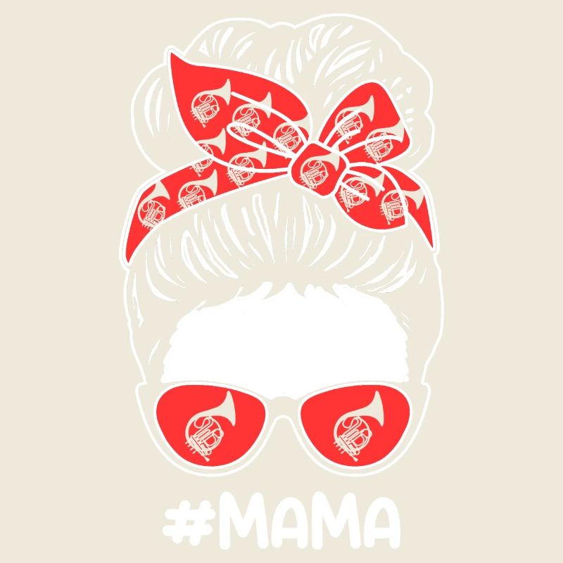 Hornist Mama Mutter Waldhorn