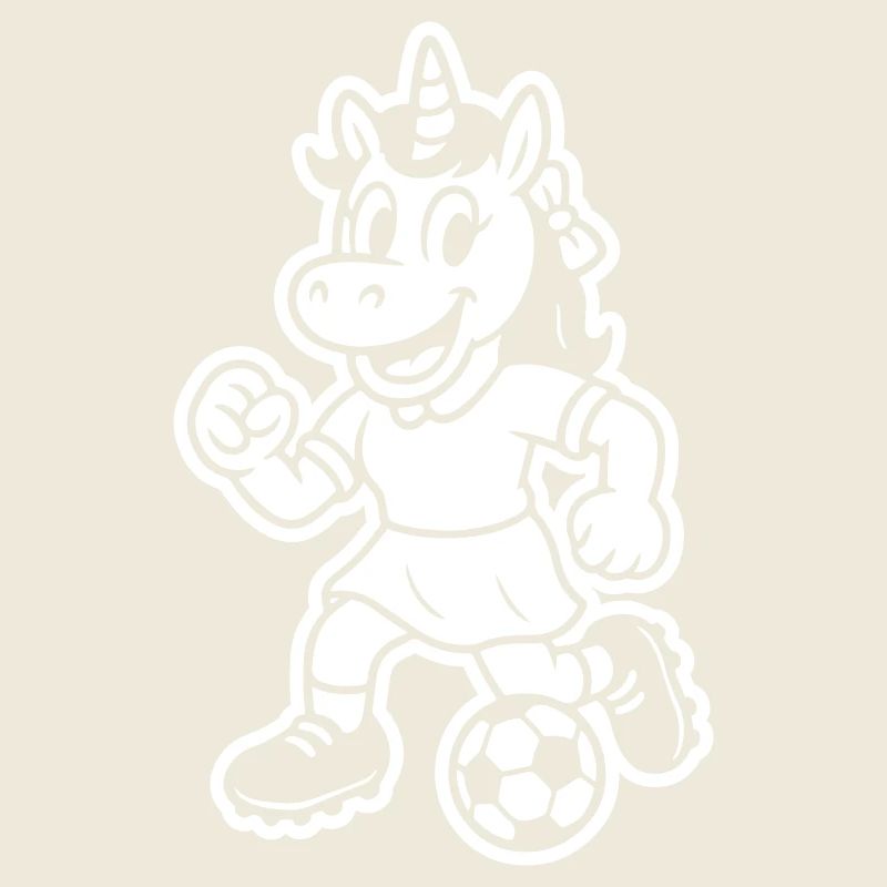 Fussball Einhorn